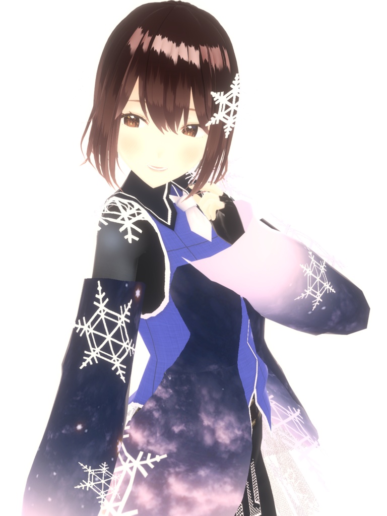 【VRoidStudio カスタムアイテム】Winter2022衣装セット