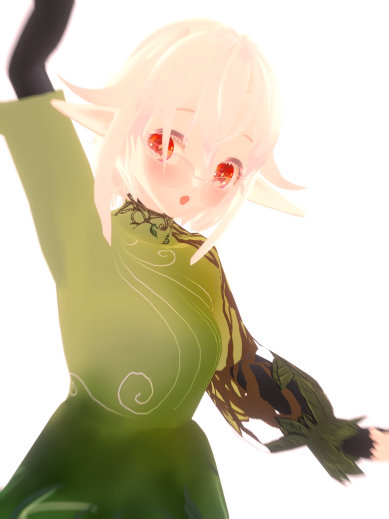 Vroidテクスチャ Leafワンピース Muaccaブース Booth