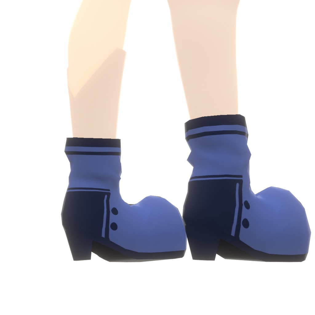 【VRoidカスタムアイテム】ウイングブーツ