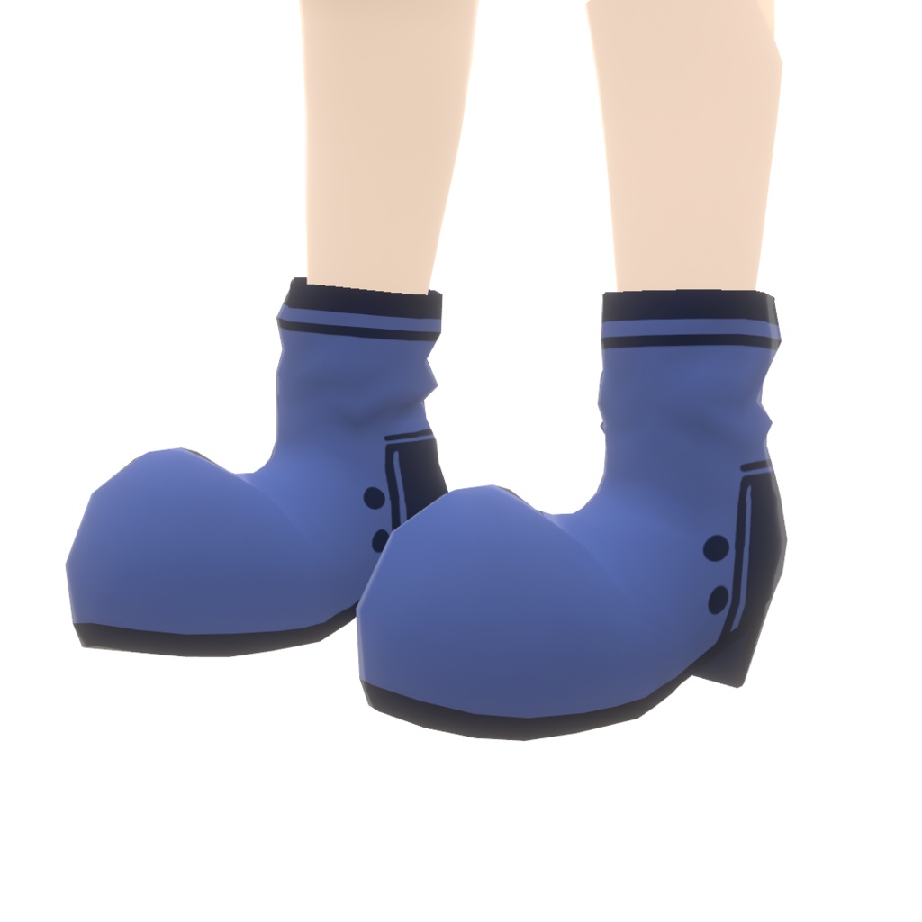 【VRoidカスタムアイテム】ウイングブーツ