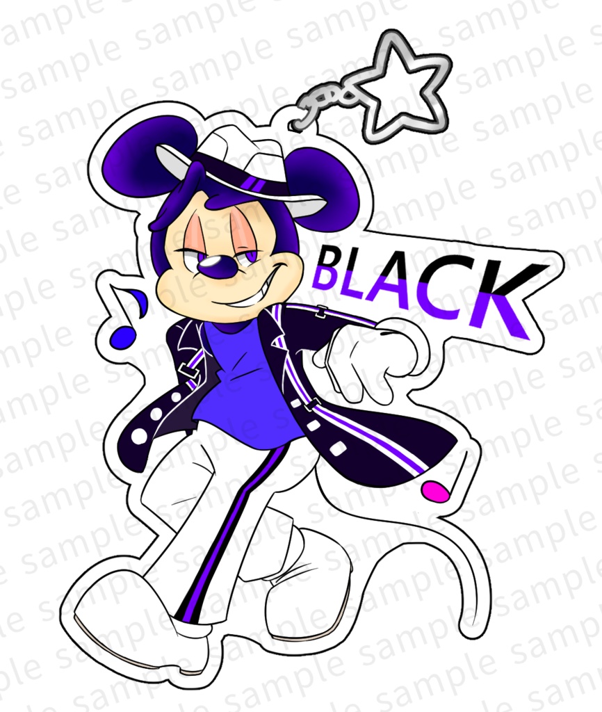 黒ジャケアクキー【単体】