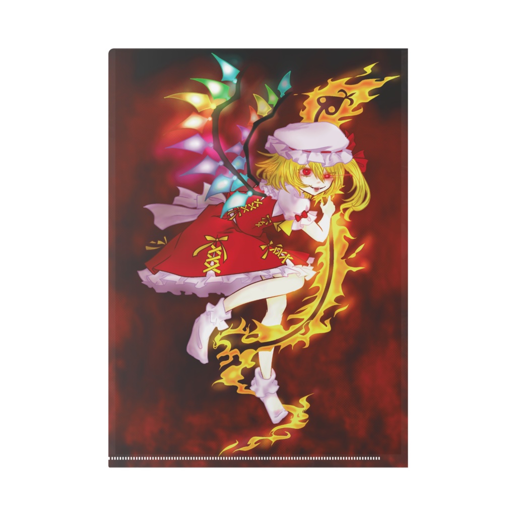 アレンジ衣装フランちゃんクリアファイル