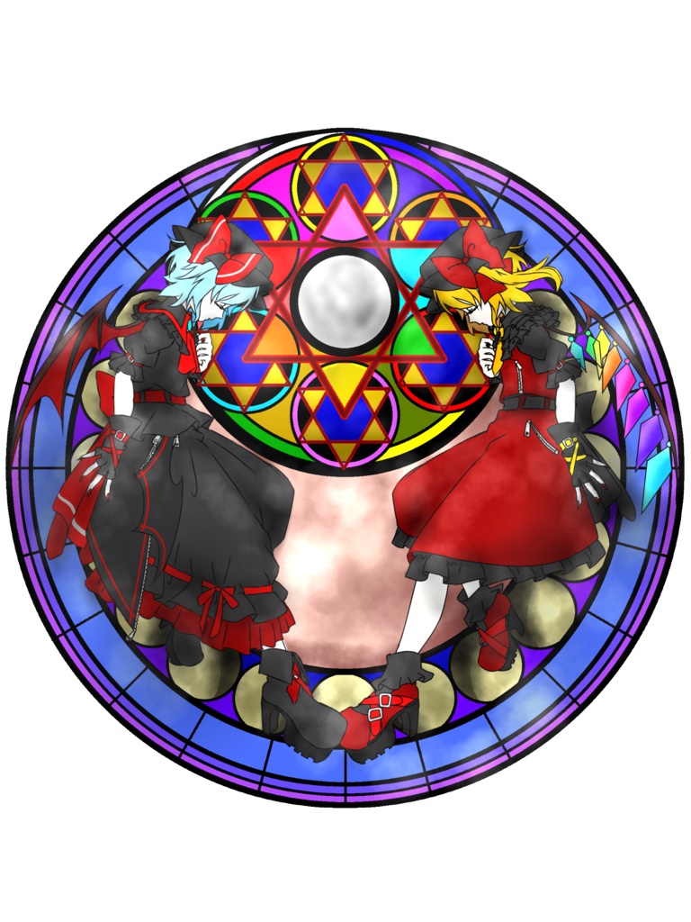 暁-赤月-の園 アクリルフィギュア