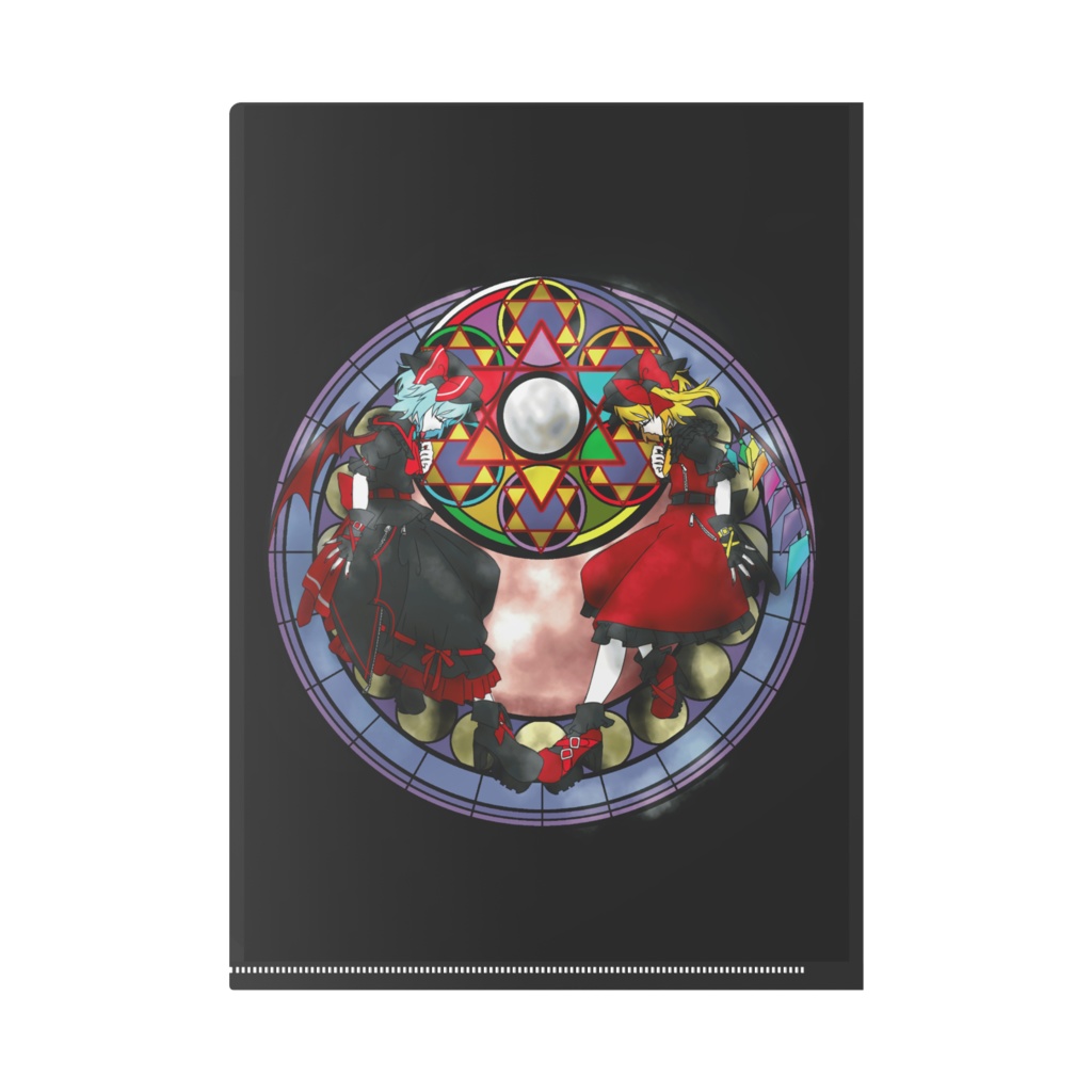 KH風レミフラステンドグラスクリアファイル