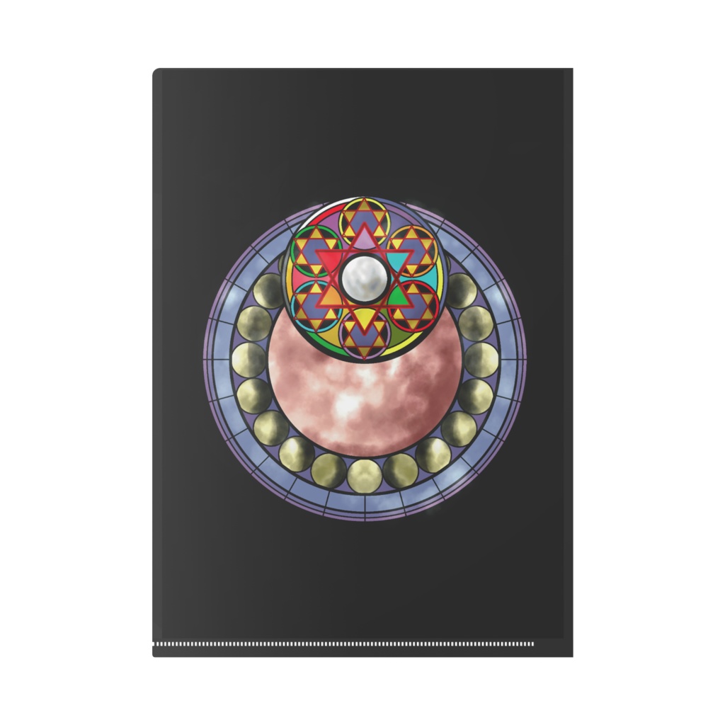 赤月-暁-の園クリアファイル