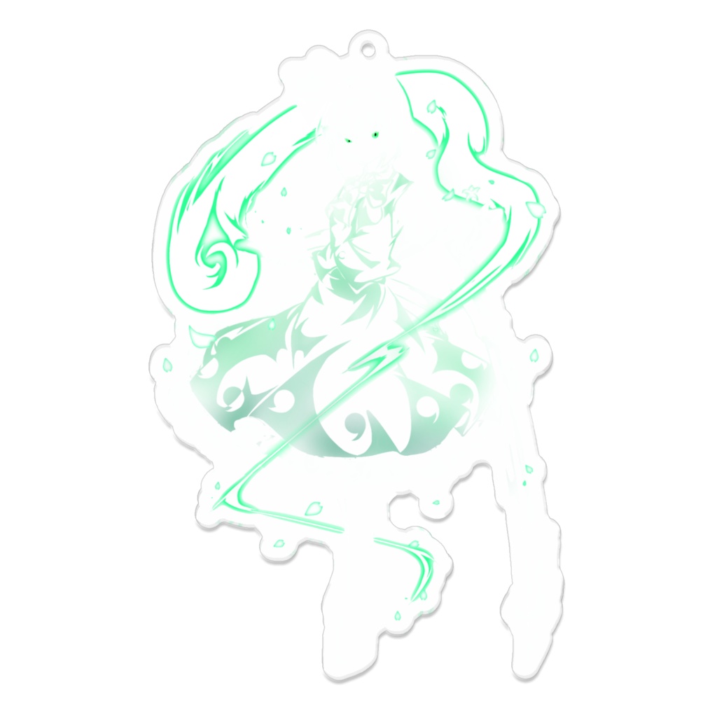 東方切り絵風妖夢 アクリルキーホルダー