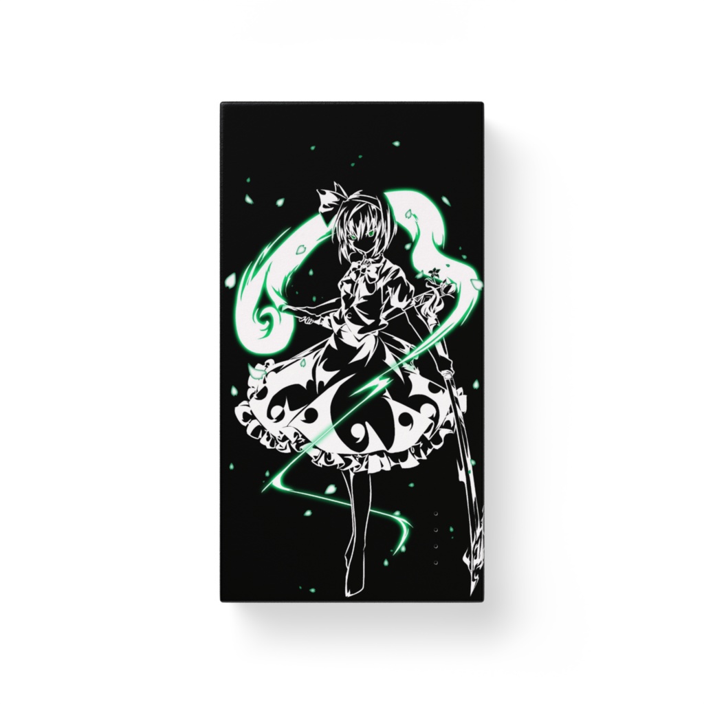 東方モバイルバッテリー 切り絵風 妖夢