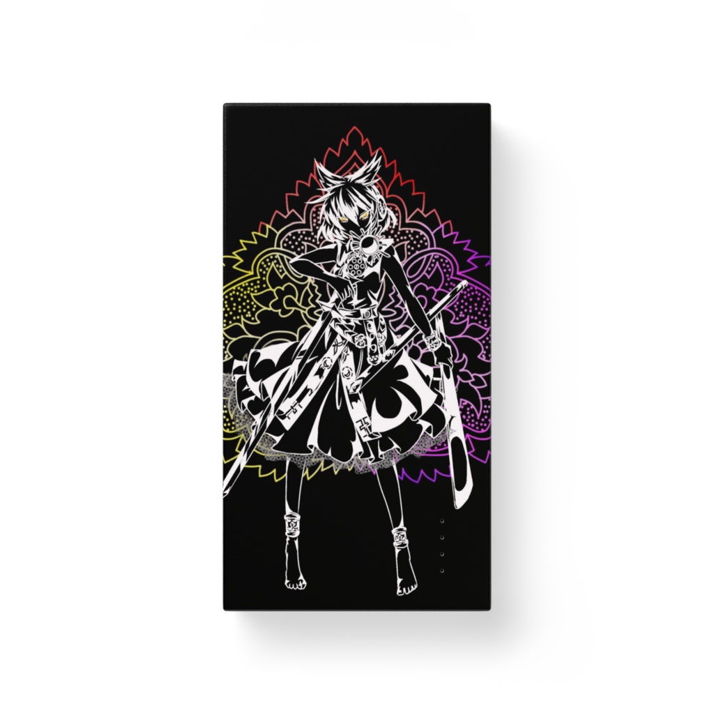 炉　幼女 東方モバイルバッテリー 切り絵風 豊聡耳神子 - 遊部販売部 - BOOTH