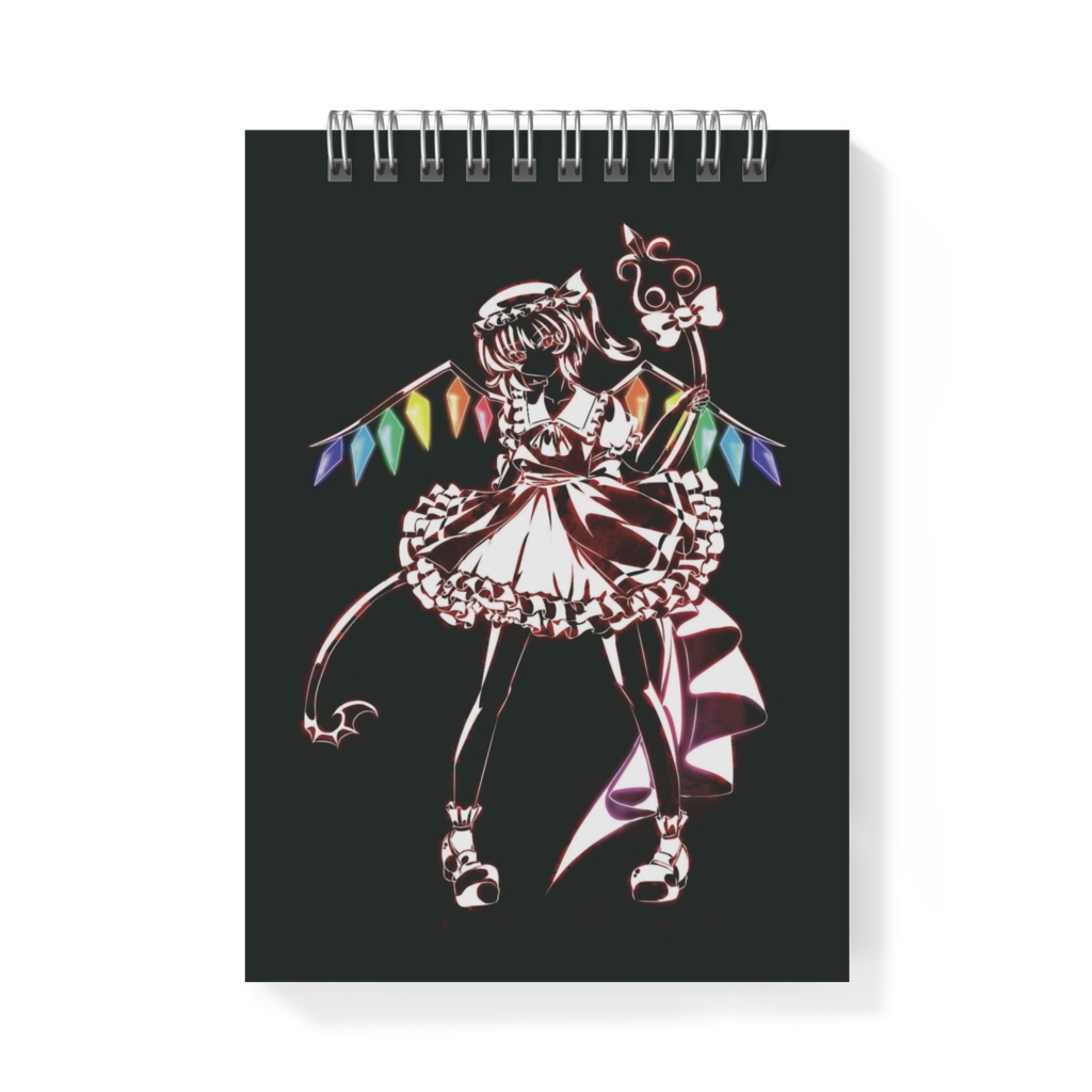 東方切り絵風 剛欲異聞フラン メモ帳