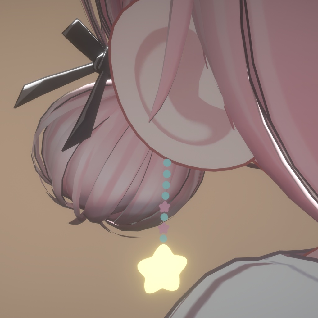 ひかるお星さまピアス