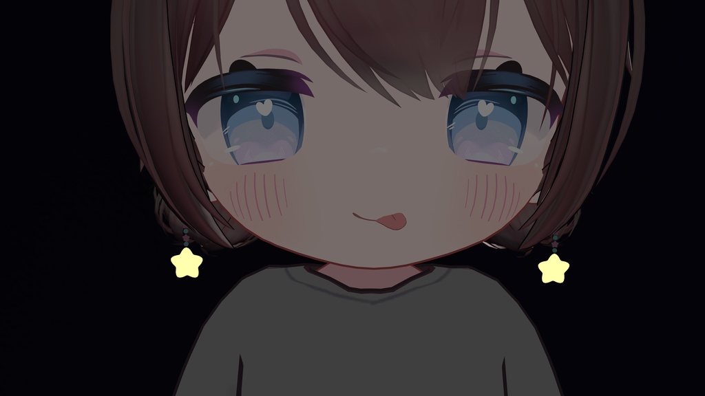 ひかるお星さまピアス