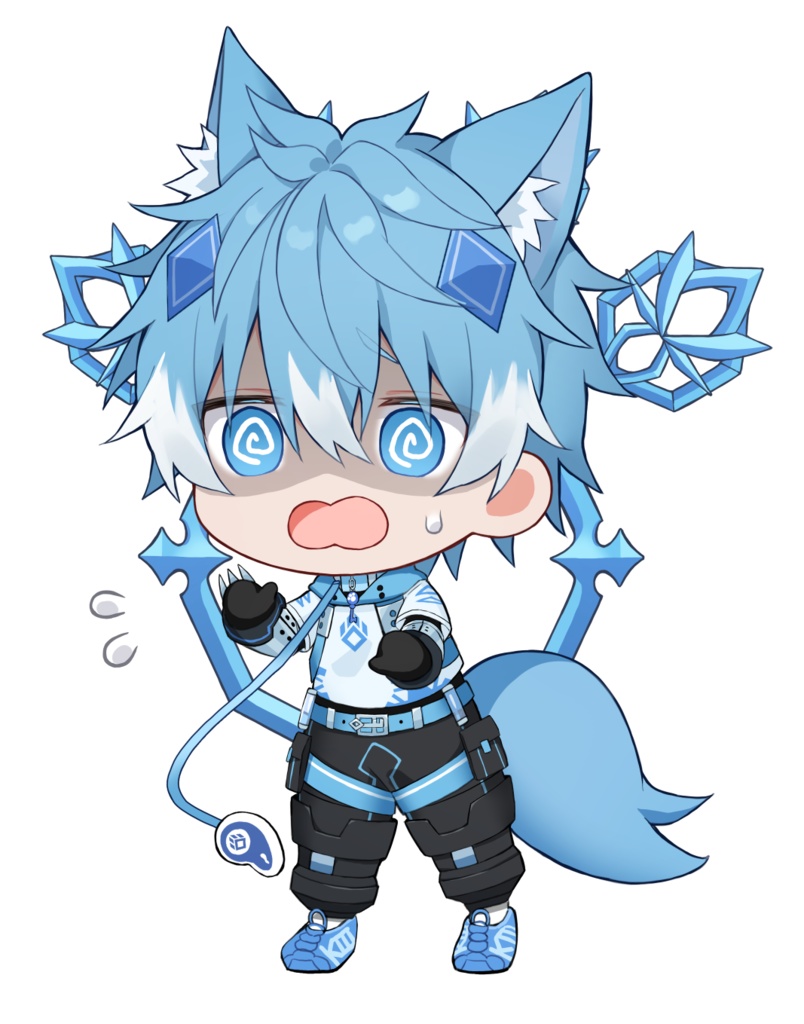 自立式アクリルスタンド 焦りver