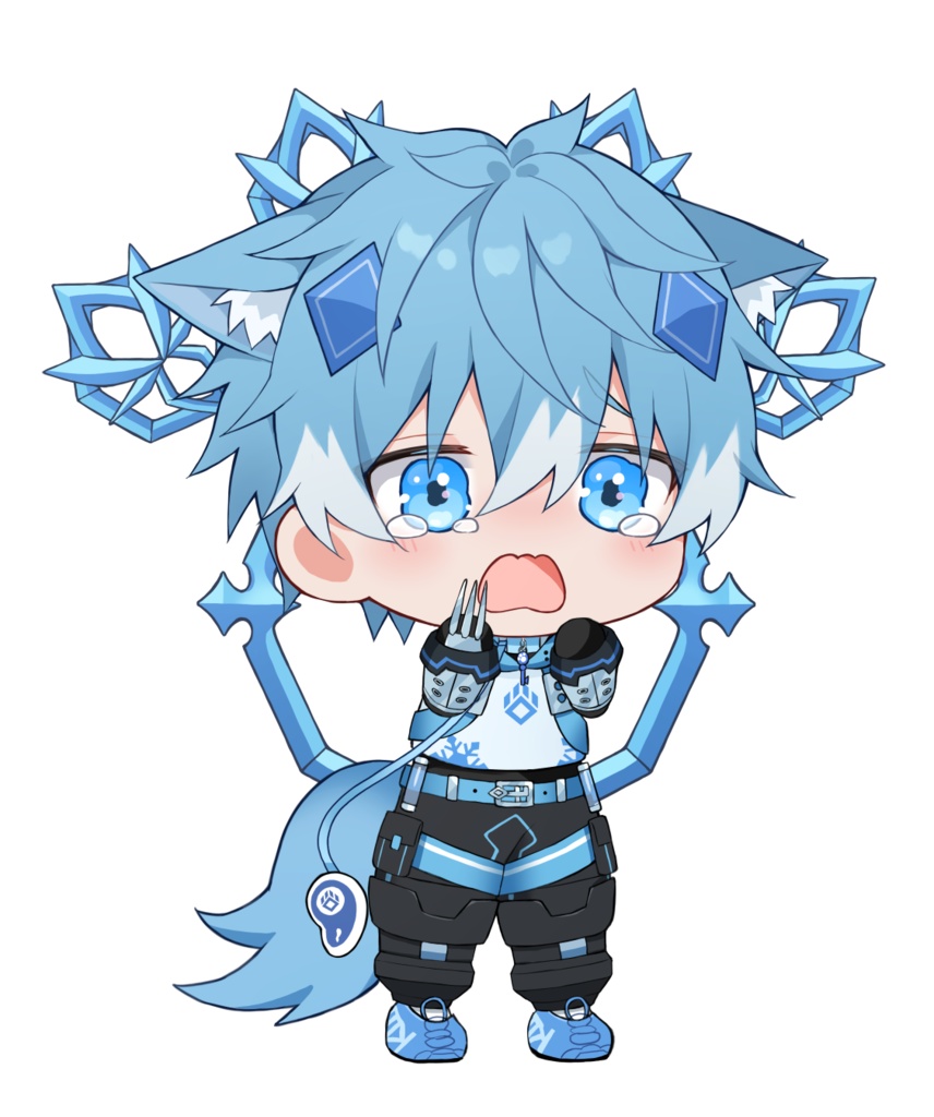 自立式アクリルスタンド うる泣きver