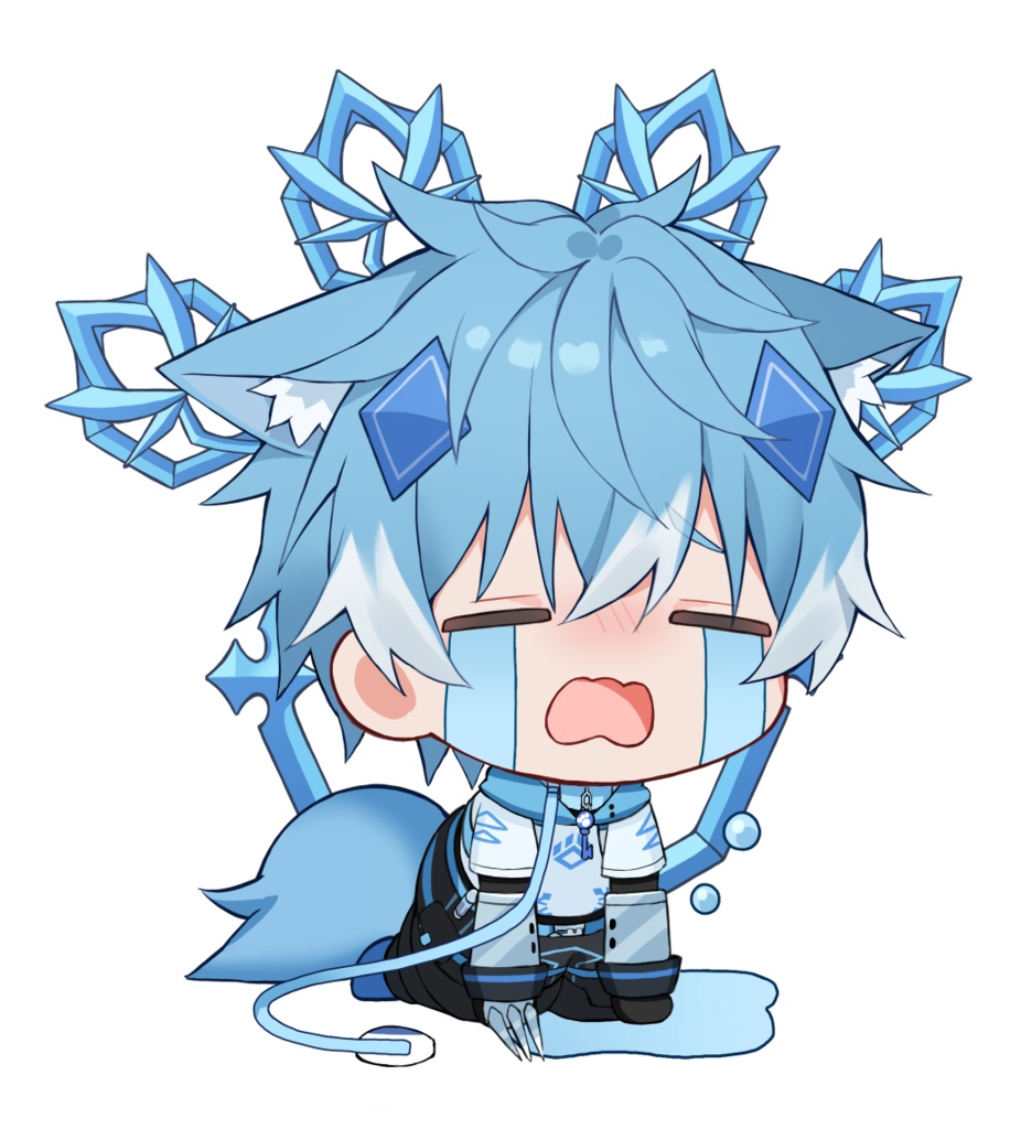 自立式アクリルスタンド 号泣ver