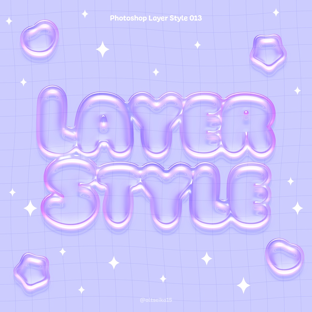 【Photoshopレイヤースタイル】001_015セット