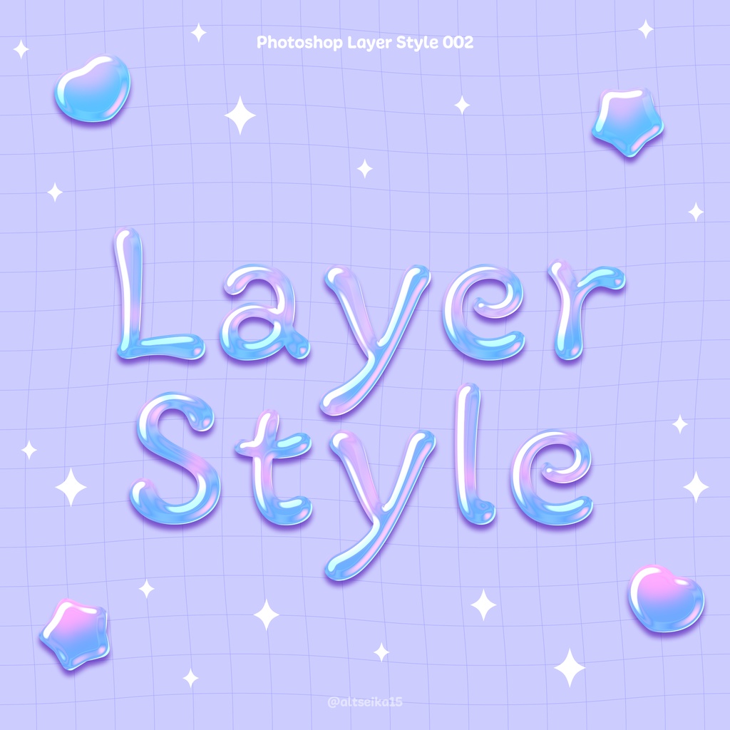 【Photoshopレイヤースタイル】001_015セット