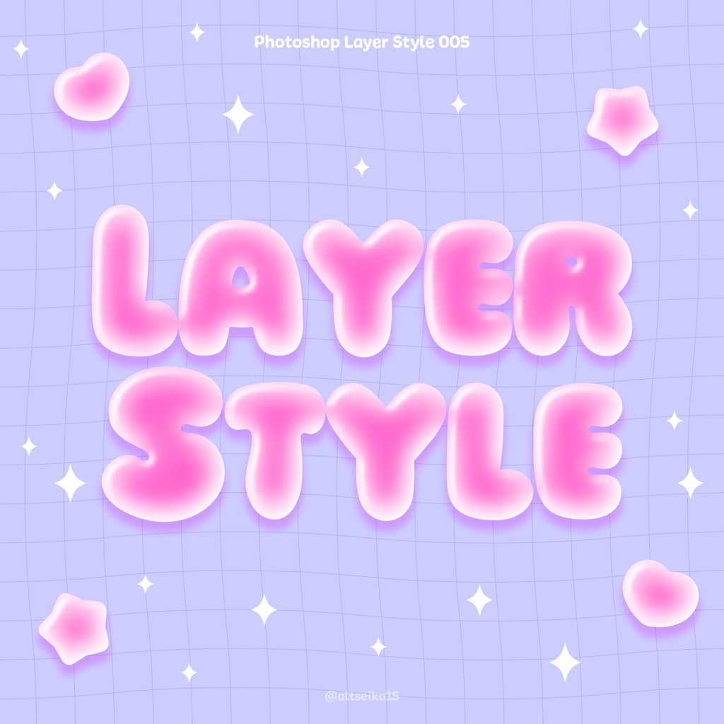 【Photoshopレイヤースタイル】001_015セット
