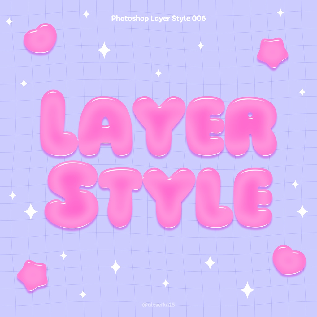 【Photoshopレイヤースタイル】001_015セット