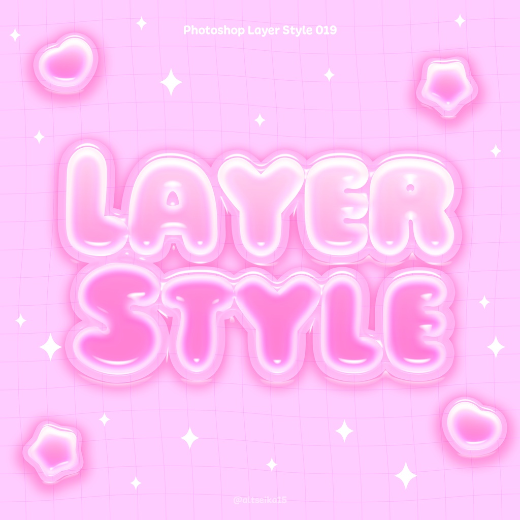 【Photoshopレイヤースタイル】016〜025セット/単体