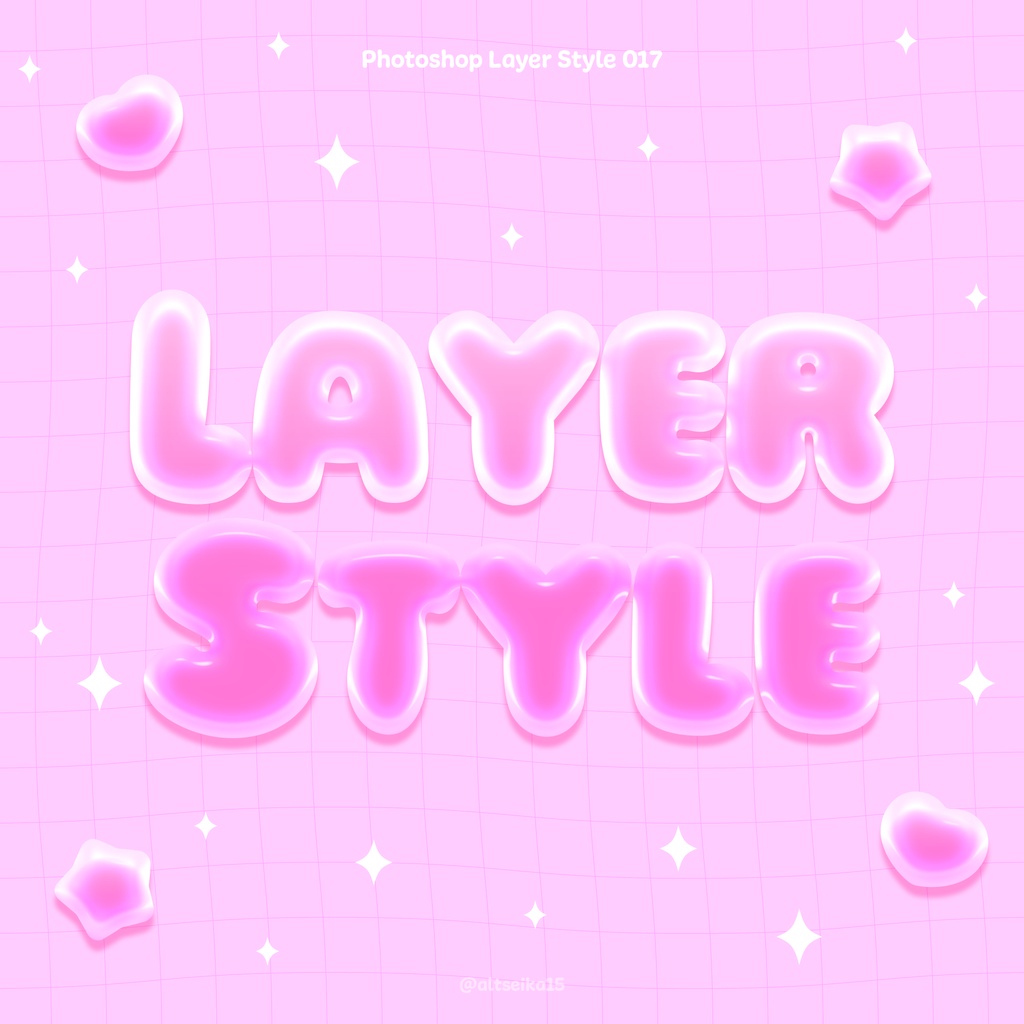 【Photoshopレイヤースタイル】016〜025セット/単体