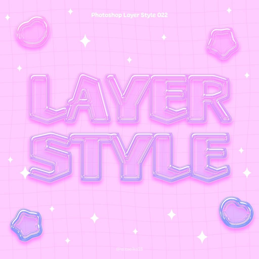 【Photoshopレイヤースタイル】016〜025セット/単体