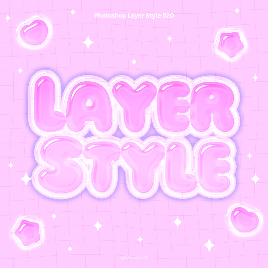 【Photoshopレイヤースタイル】016〜025セット/単体