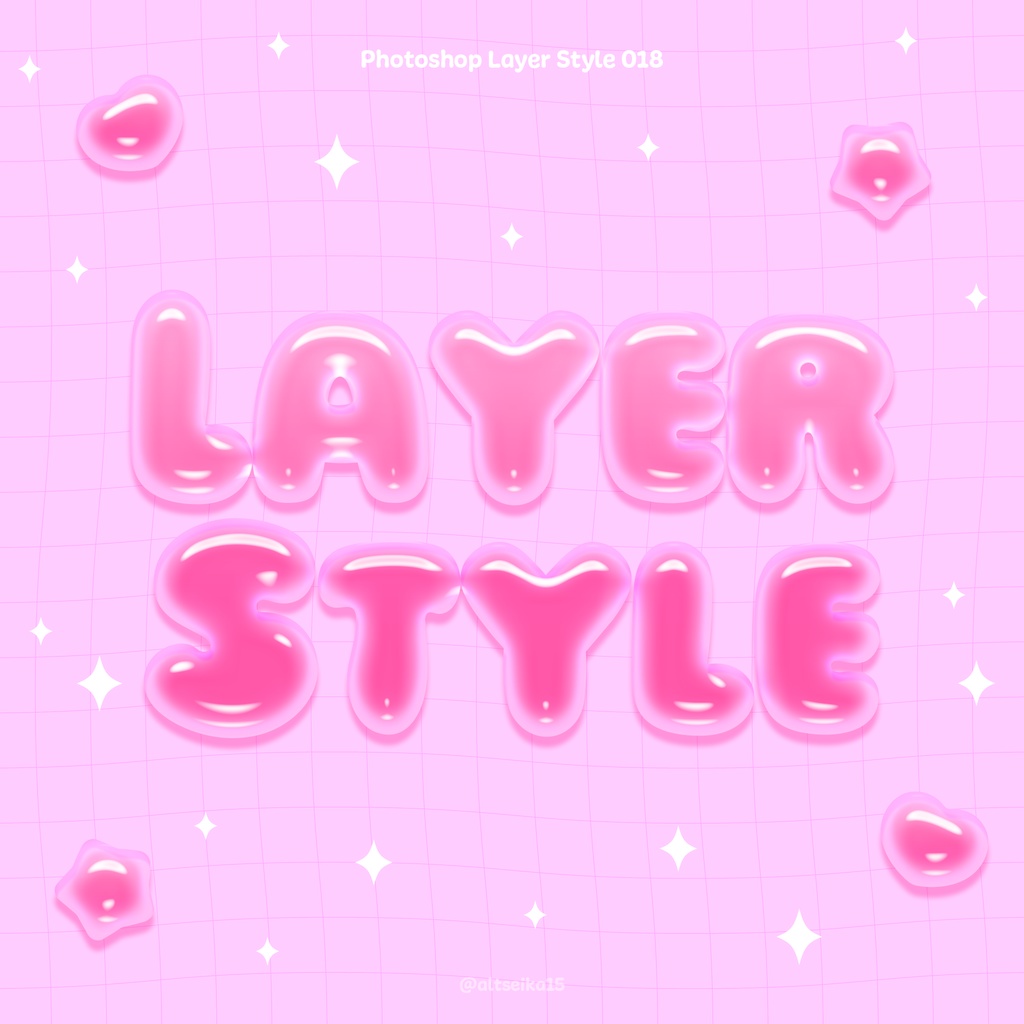 【Photoshopレイヤースタイル】016〜025セット/単体