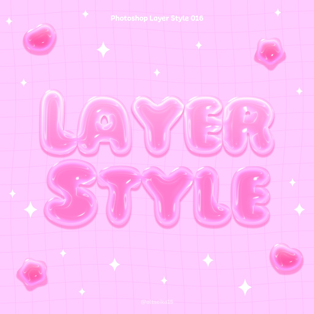 【Photoshopレイヤースタイル】016〜025セット/単体