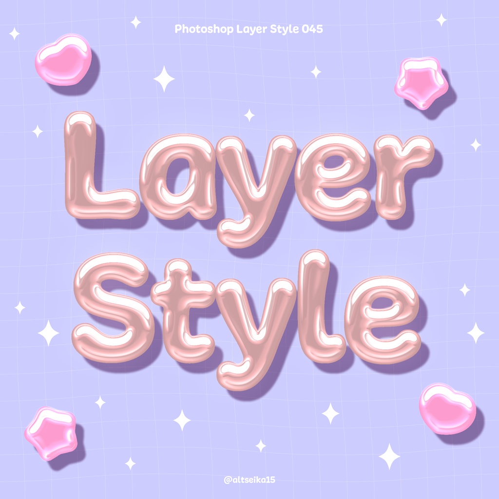 ⭐︎5月30日までリリース記念価格⭐︎【Photoshopレイヤースタイル】034〜049セット/単体
