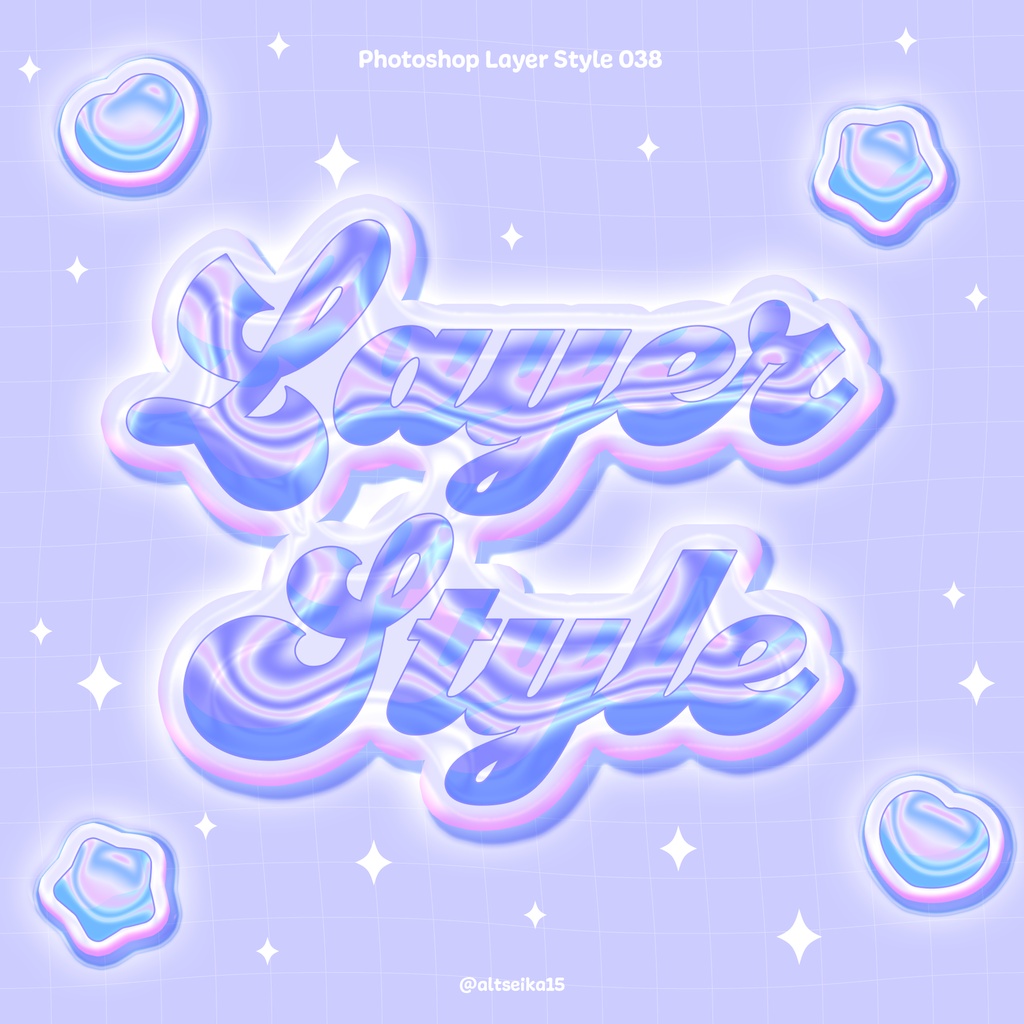 ⭐︎5月30日までリリース記念価格⭐︎【Photoshopレイヤースタイル】034〜049セット/単体