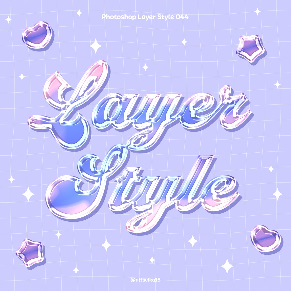 ⭐︎5月30日までリリース記念価格⭐︎【Photoshopレイヤースタイル】034〜049セット/単体