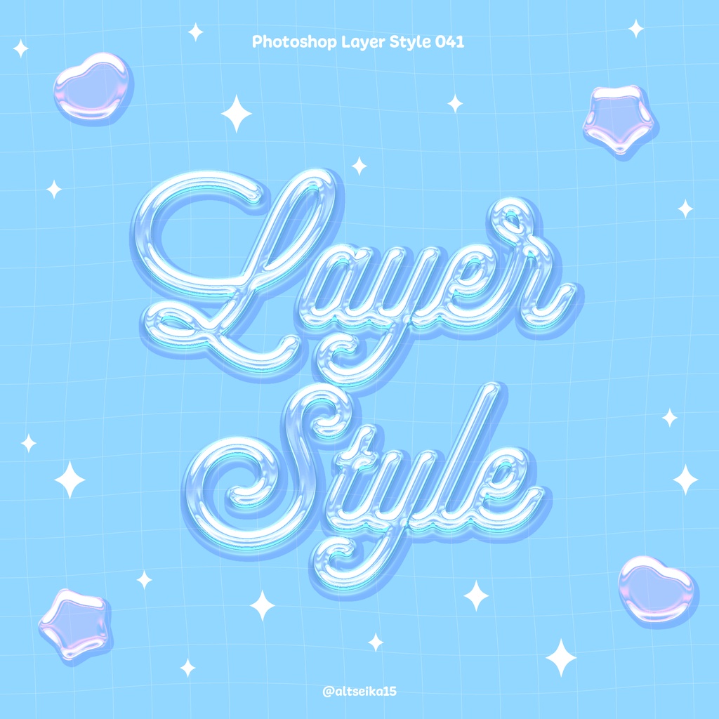 ⭐︎5月30日までリリース記念価格⭐︎【Photoshopレイヤースタイル】034〜049セット/単体