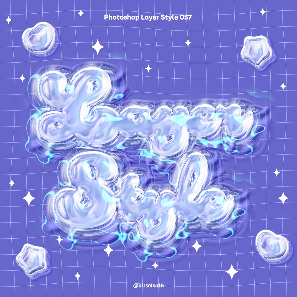 【期間限定7,700円OFF‼️無料配布あり🌟】Photoshopレイヤースタイル25種(050〜074)