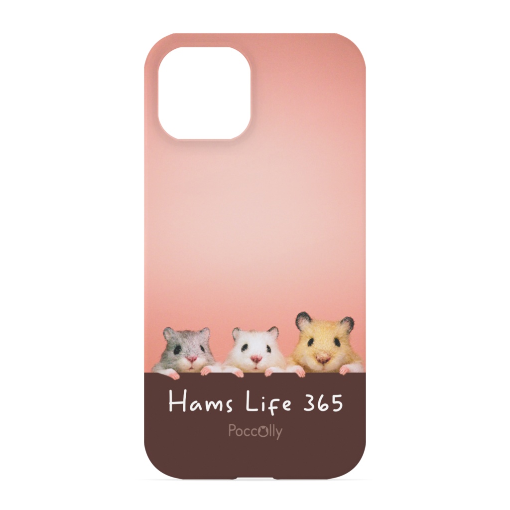 【Hams Life 365】iPhoneケース ひょっこりハムズ