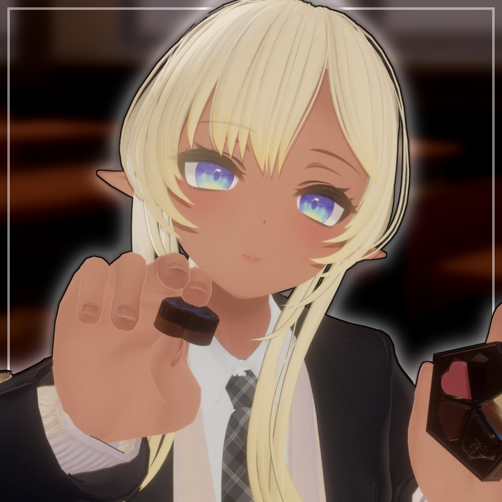 【12アバター対応】Valentine2025 ハートギフトチョコレート