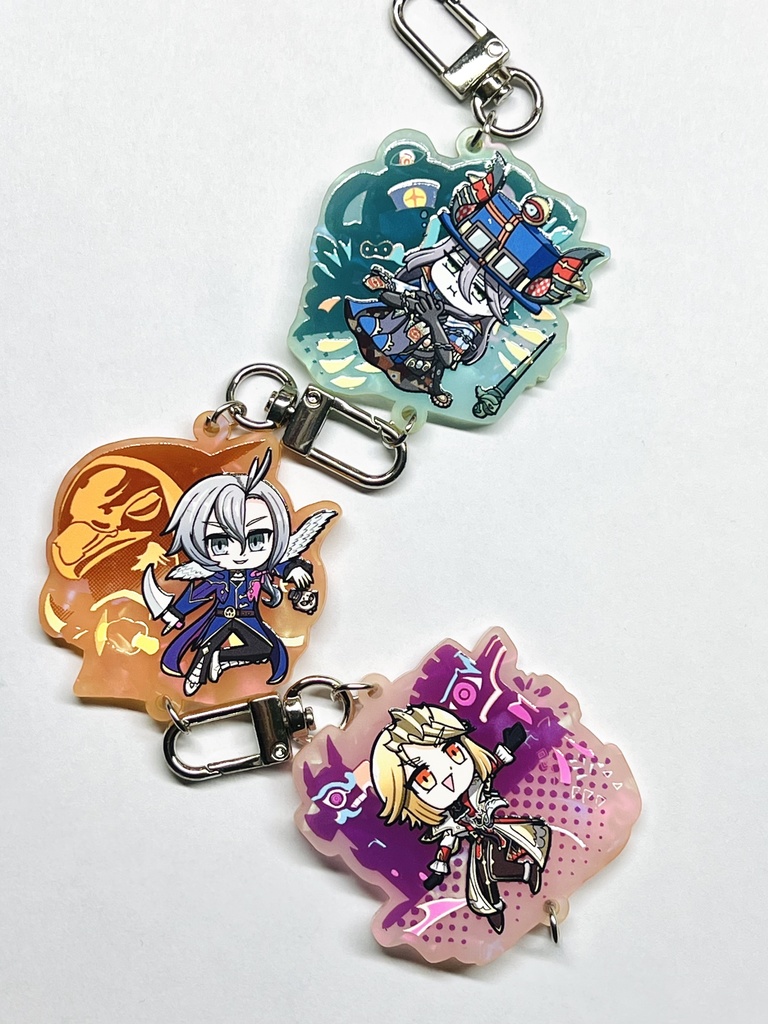 白百合組アクリルキーホルダー