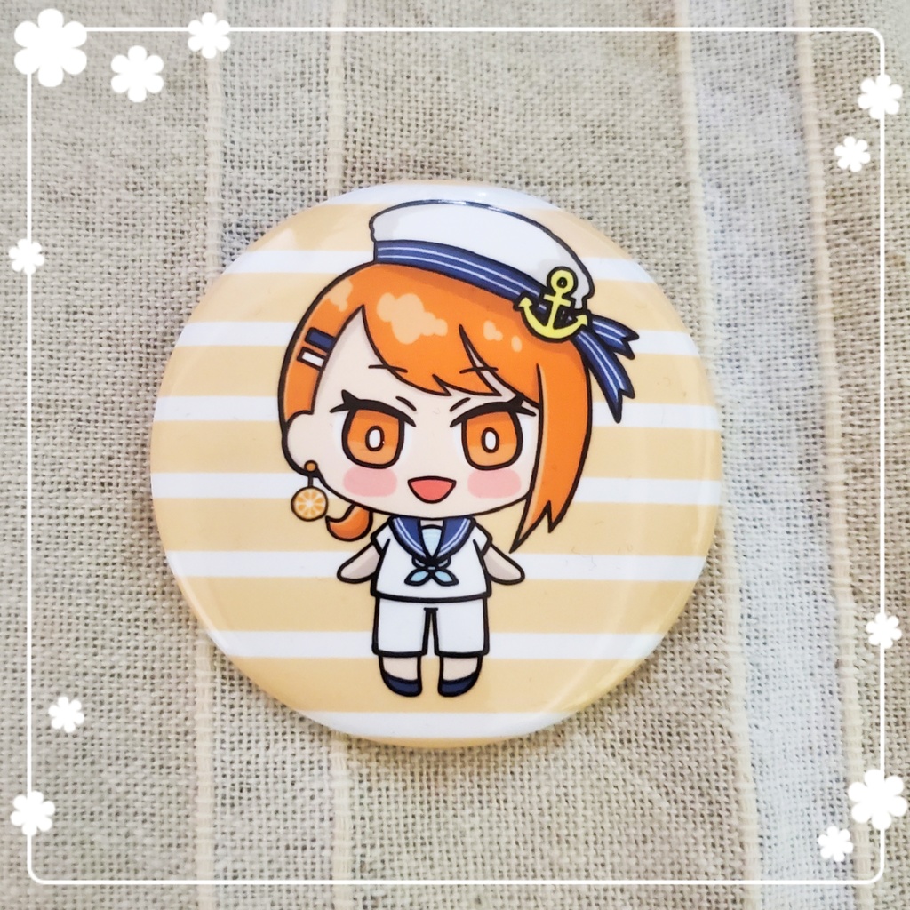 オリジナル缶バッチ　夏仕様