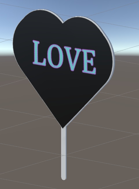 VRChat対応推し活うちわ