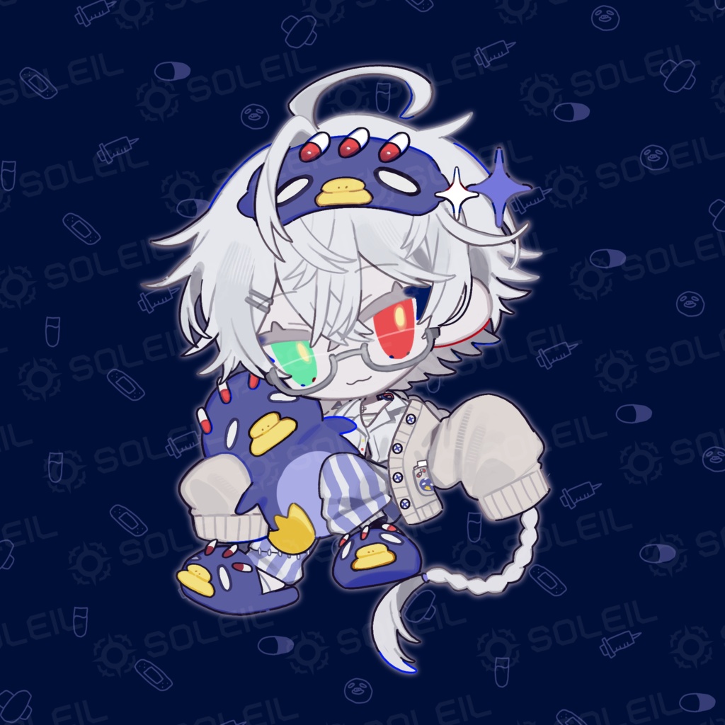誘々識 薬 新衣装ミニキャラアクリルスタンド