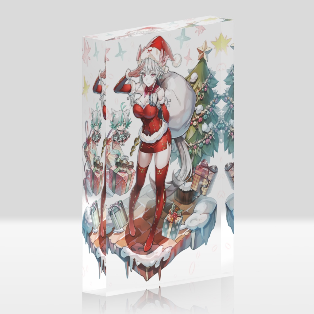 【受注生産】夕霧みすと（サンタ）アクリルブロック
