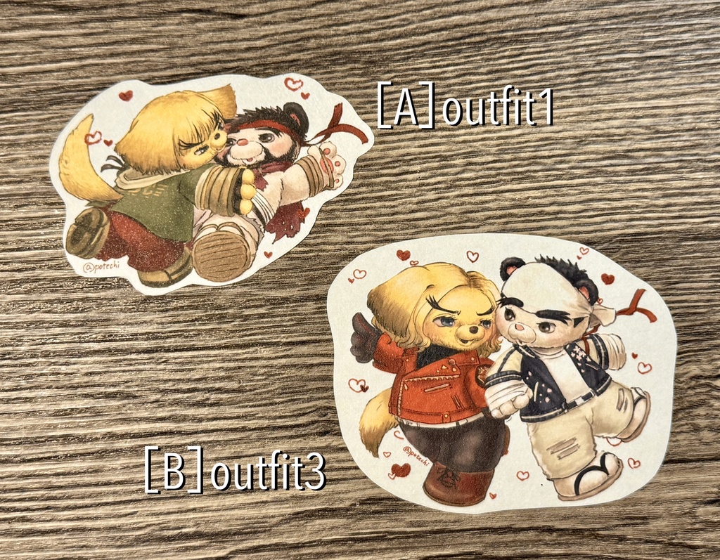 アニマルステッカー