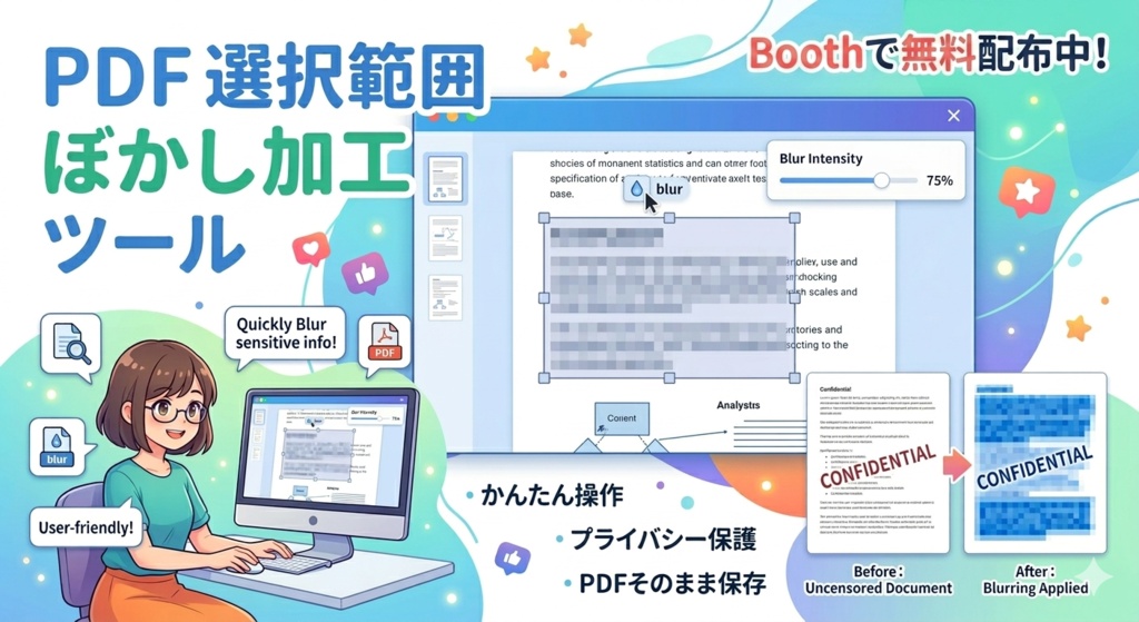 PDFぼかしツール（win専用）