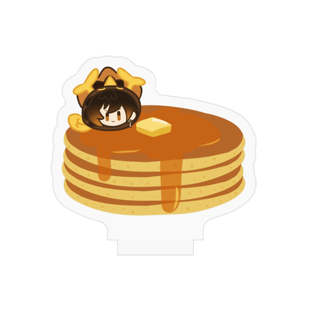 【原神】鍾離(団子ぬい)アクリルフィギュア