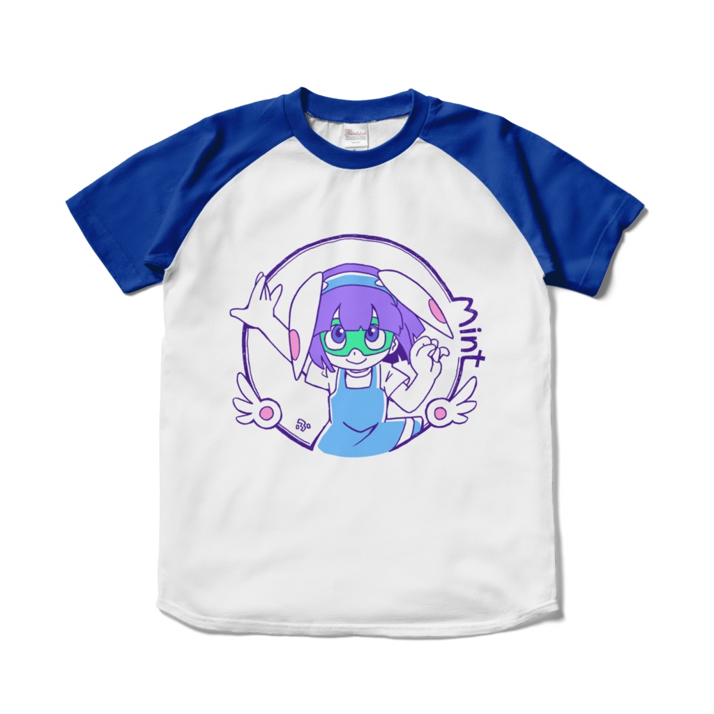 ミントちゃん ラグランTシャツ