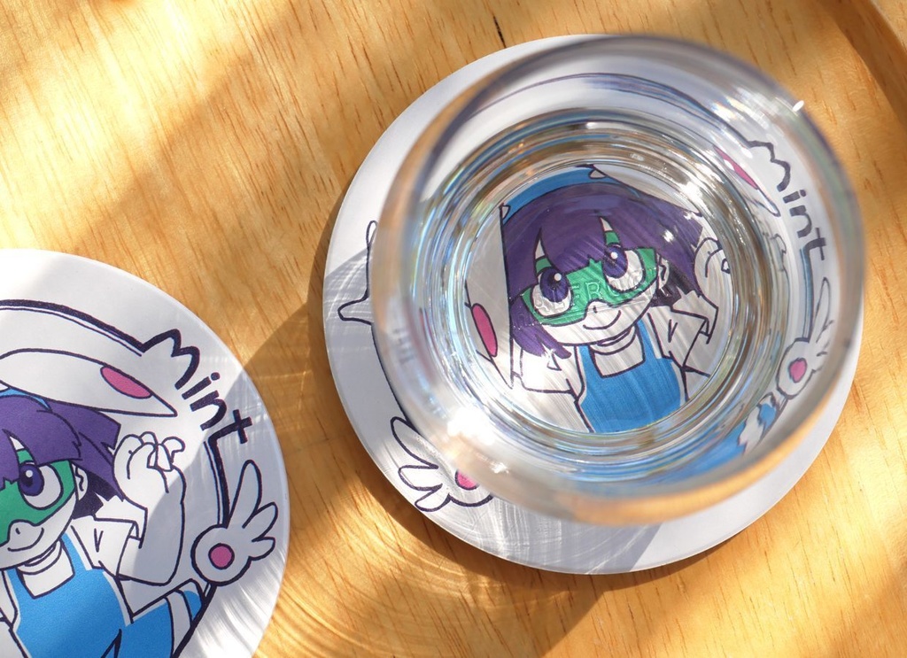 ミントちゃん コースター