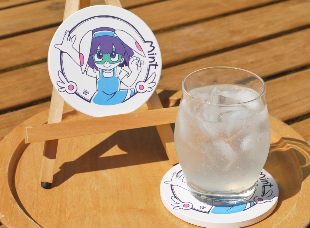 ミントちゃん コースター