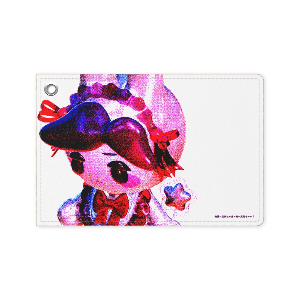 クリエイティブなかわいいグラフィックキャラクターカードホルダー1個入り/使いやすいポータブルカードカバーオフィス用
