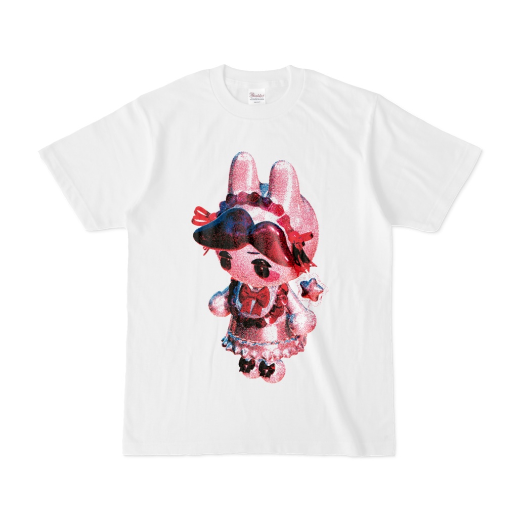 カジュアル&アニメスタイル可愛いグラフィックキャラクタープリントTシャツ