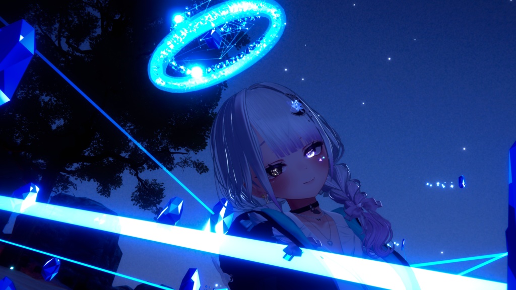 【VRChat想定】GemStella Halo