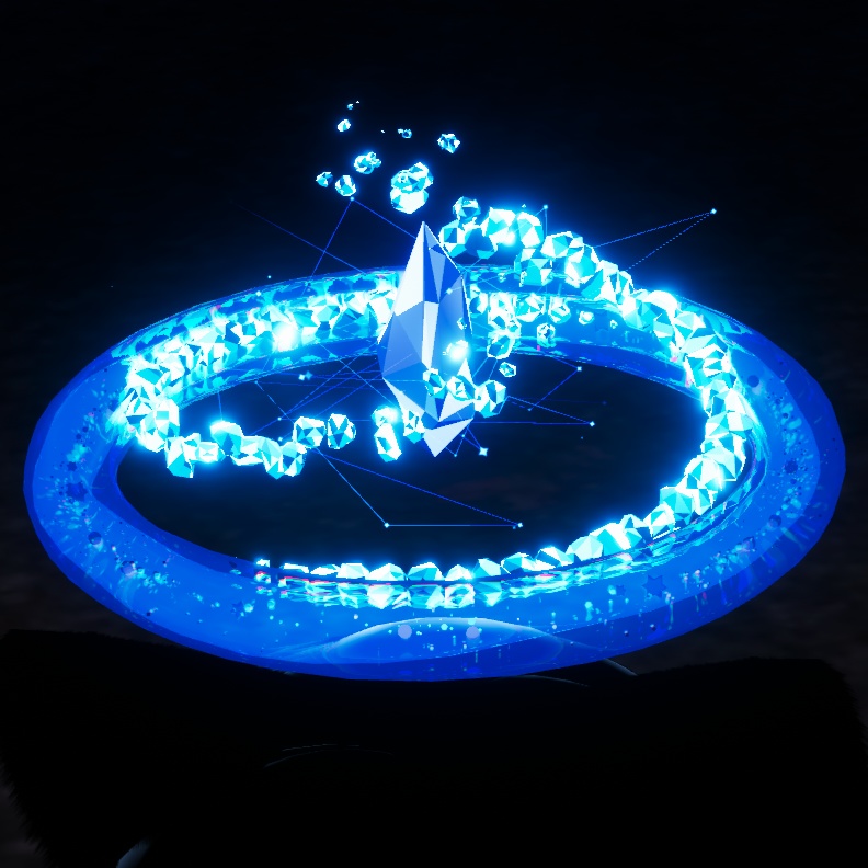 【VRChat想定】GemStella Halo